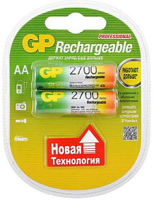 Аккумулятор AA GP 2700mAh 2BL 1шт