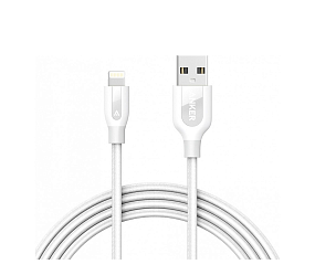 Дата кабель lightning - USB Anker A8121 PowerLine+ 0,9м серый