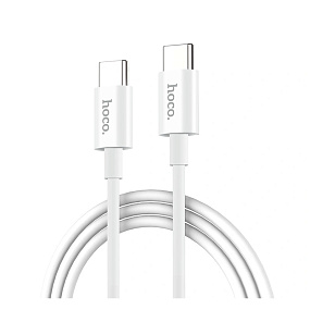 Дата кабель Type-C - Type-C Hoco X23 3A 1м белый