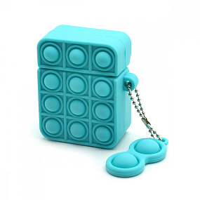 Кейс для Apple AirPods/AirPods 2 Pop-it бирюзовый