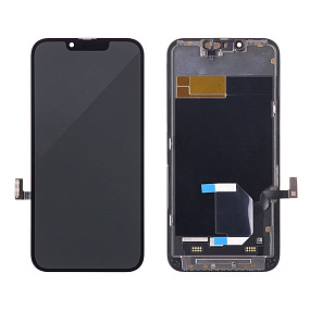 Дисплей для телефона iPhone 13 в сборе Черный - Оригинал 100