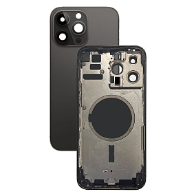 Корпус iPhone 14 Pro Max (1 Sim) Черный - Премиум