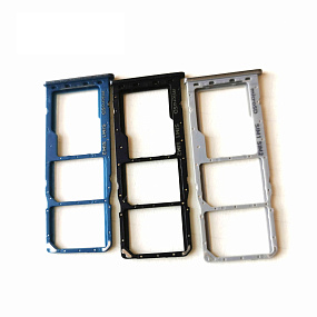 Контейнер SIM Samsung A205F/A305/A505/A705F Синий