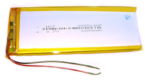 АКБ универсальная 3555140p 3200mAh (3.5*55*140)