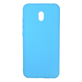Силиконовый чехол Xiaomi Redmi 8A SC176 голубой
