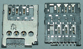 Коннектор SIM Nokia X Dual/XL Dual/X2 Dual/502 Dual/530