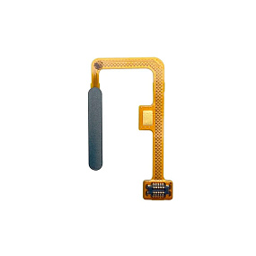 Шлейф Xiaomi 11 Lite 5G NE сканер отпечатка пальцев Черный