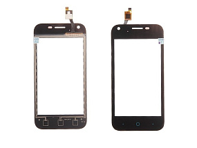 Сенсор для телефона ZTE Blade L110/МТС Smart Start 3 Черный