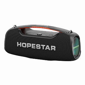 Колонка Hopestar A60 (Bluetooth/USB/Type-C/AUX/TF/TWS/P.bank) 100W черный(УЦЕНКА)новая повр. упак