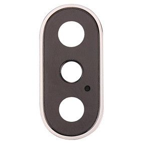 Стекло камеры iPhone X Золото