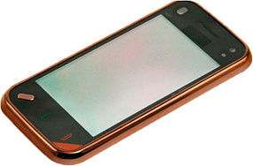 Сенсор для телефона Nokia N97 mini Коричневый