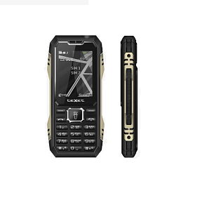 Мобильный телефон teXet TM-D424 черный