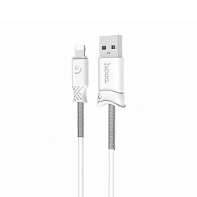 Дата кабель lightning - USB Hoco X24 2.4A 1м белый