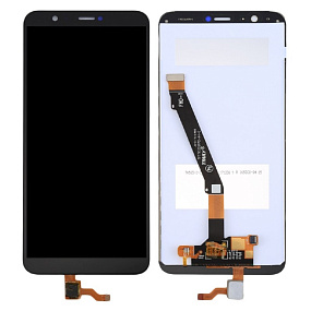 Дисплей для телефона Huawei P Smart в сборе с тачскрином Черный - Оригинал