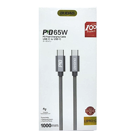 Дата кабель Type-C - Type-C Dudao L5ProC 1м 45W белый
