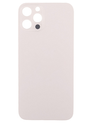 Задняя крышка iPhone 12 Pro (стекло) золото - Премиум