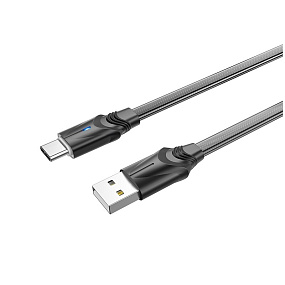 Дата кабель Type-C - USB Borofone BU12 1,2м черный