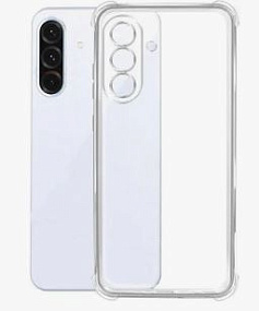 Силиконовый чехол для Samsung A566 Galaxy A56 DF противоударный прозрачный 