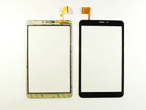 Сенсор для планшета 8.0'' ZYD080-64V01/02 (Prestigio Multipad Wize 3508/3518 4G) (203*119 mm) Черный
