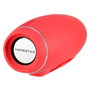 Колонка Hopestar H27 (Bluetooth/MicroSD/USB/FM/AUX/Microphone) влагозащищенная красная