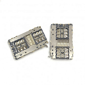 Коннектор SIM+MMC Xiaomi Redmi 6/Redmi 6A/Redmi Note 7/Pocophone F1/Redmi Note 6 Pro/Mi 8 Lite