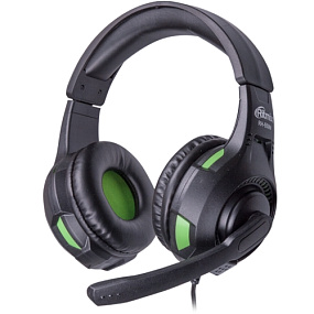Наушники Ritmix RH-559M 2м полноразмерные с микрофоном игровые черные