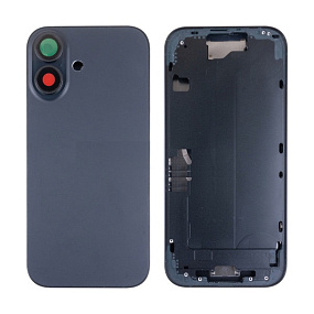 Корпус iPhone 16 (1 Sim) Черный - Премиум