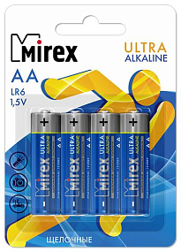 Батарейка АА Mirex LR6 4BL 4/48/480 1шт