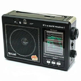 Радиоприемник GOLON RX-99UAR черный(УЦЕНКА) потертости, царапины