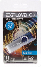8Gb Exployd 530 синяя 2.0