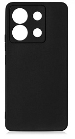 Силиконовый чехол Xiaomi Redmi Note 13 Pro 5G/Poco X6 DF черный