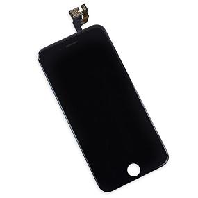 Дисплей для телефона iPhone 6 в сборе Черный - (Pisen)