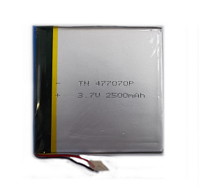 АКБ универсальная 477070 2500mAh (4*77*70)