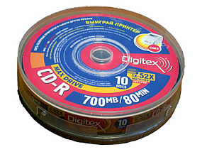 CD-R cake (в банке) 1шт