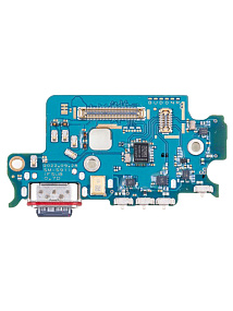Шлейф Samsung S911E (S23) Asia/America version) плата системный разъем/разъем SIM/микрофон - Премиум
