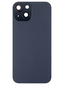 Задняя крышка iPhone 15 в сборе со стеклом камеры Черный orig fabric
