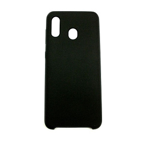 Силиконовый чехол для Samsung A205/A305 Galaxy A20/A30 Activ Original Design (black)