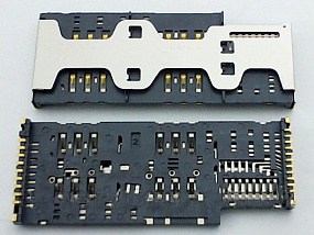 Коннектор SIM+MMC Fly IQ239/IQ434