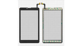 Сенсор для планшета 7.0'' ZYD070-263-V01 (Prestigio Grace 3157 4G/3257 4G) Черный
