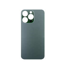 Задняя крышка iPhone Xr под 13 Pro/14 pro/15 Pro (стекло) зеленый orig fabric