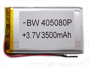 АКБ универсальная 405080p 3.7V 3500mAh (4*50*80)