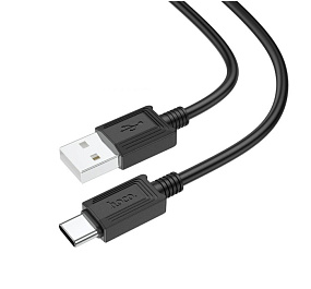 Дата кабель Type-C - USB Hoco X73 1м черный