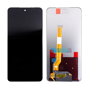 Дисплей для телефона Realme C75 4G (RMX3941) в сборе с тачскрином Черный - Оригинал