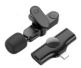 Микрофон беспроводной Borofone BFK12 Type-C черный