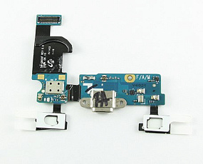 Шлейф Samsung G800F/S5 mini плата системный разъем/микрофон/HOME
