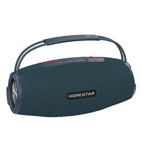 Колонка Hopestar H51 (Bluetooth/MicroSD/USB/FM/AUX) 35W синяя