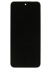 Дисплей для телефона Tecno Spark 30C (KL5n) модуль с рамкой Черный - Оригинал
