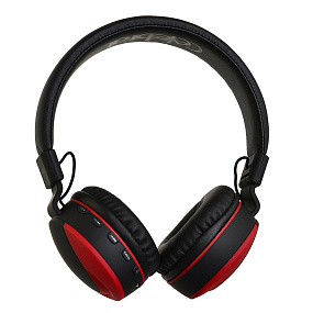 Bluetooth-наушники Celebrat A9 полноразмерные черно-красные (УЦЕНКА) Потертости, Б/У