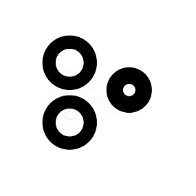 Стекло камеры Tecno Spark 10 Pro (KI7) (комплект 3 шт.) Черный