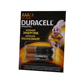 Батарейка ААА Duracell LR3 2BL 1шт (планшет из 6уп)